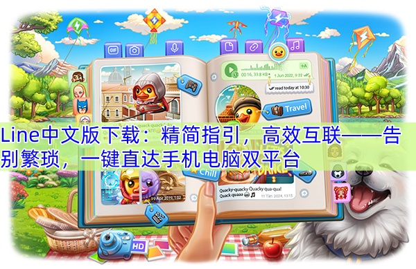 Line中文版下载：精简指引，高效互联——告别繁琐，一键直达手机电脑双平台
