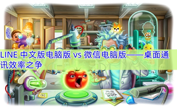 LINE 中文版电脑版 vs 微信电脑版——桌面通讯效率之争